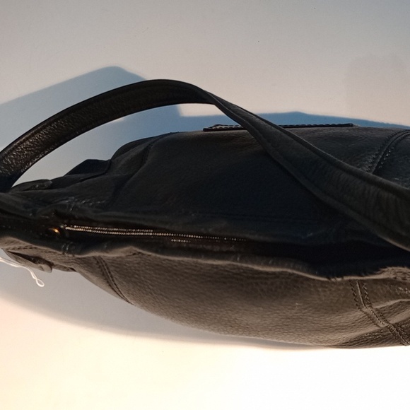 Fossil black pebble leather shoulder bag 75082 - Picture 4 of 11